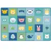 KIDSoft™ Animal Patchwork Rug, Soft Colors