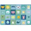 KIDSoft™ Animal Patchwork Rug, Soft Colors, Rectangle 4' x 6'