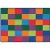 KIDSoft™ Block Seating Rug, Rectangle 6' x 9'