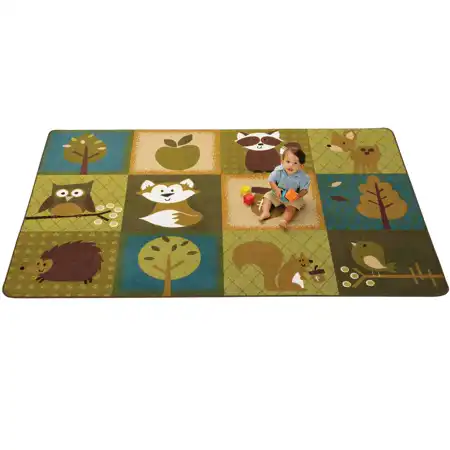 KIDSoft™ Nature's Friends Toddler Classroom Rug