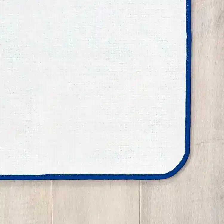 KIDSoft™ Pattern Blocks Rug, Blue