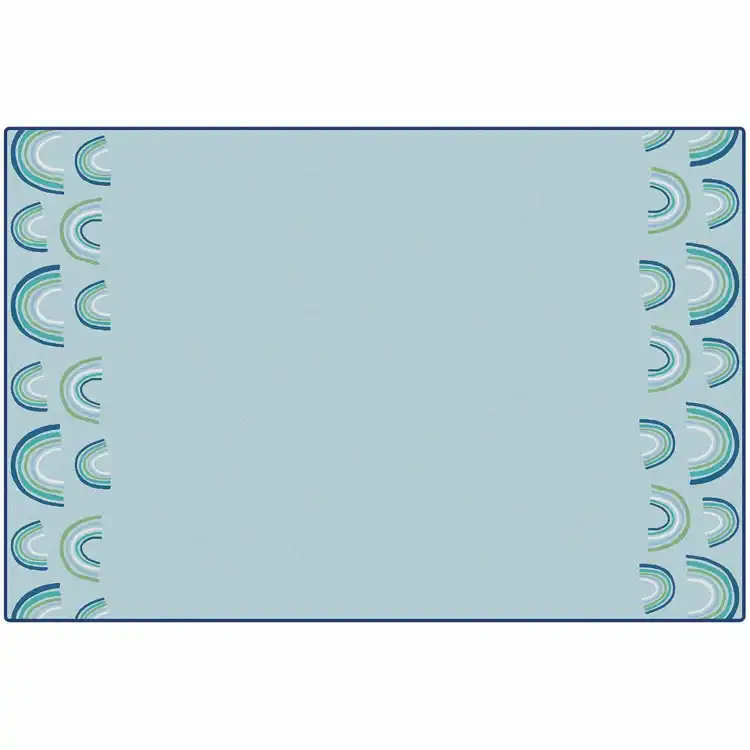 KIDSoft™ Rainbows End Rug, Soft Colors