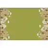 KIDSoft™ Tranquil Mountain Rug, Green 4' x 6' Rectangle