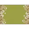 KIDSoft™ Tranquil Mountain Rug, Green 4' x 6' Rectangle