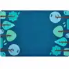 KIDSoft™ Tranquil Trees Rug, Blue, Rectangle 7'6" x 12'