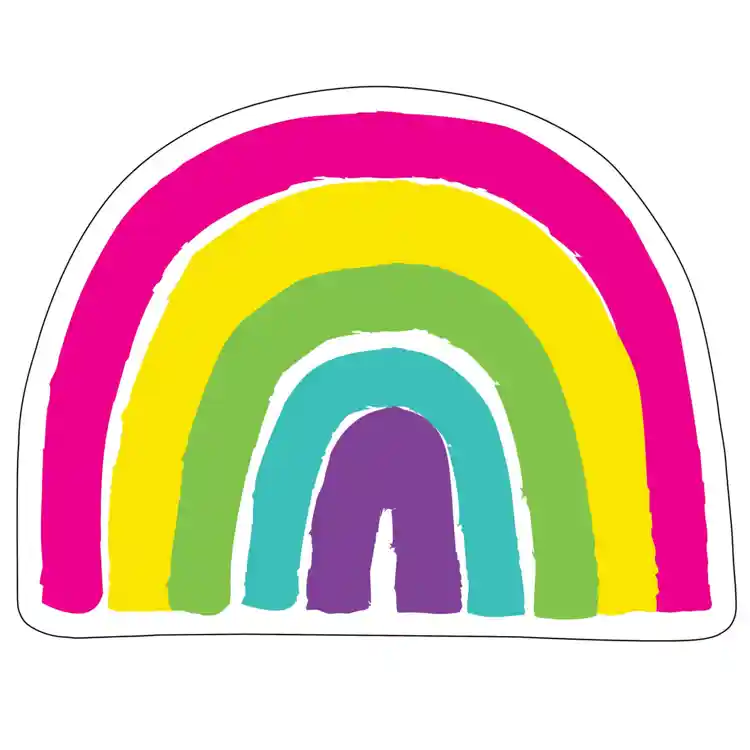 Kind Vibes Rainbow Cut-Outs