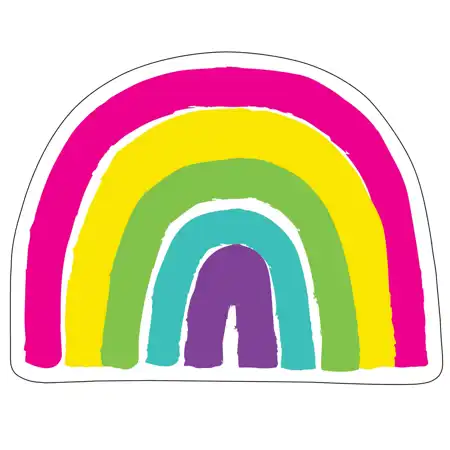 Kind Vibes Rainbow Cut-Outs
