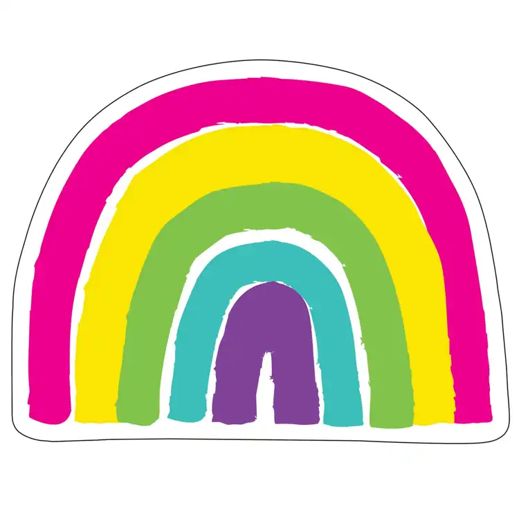 Kind Vibes Rainbow Cut-Outs