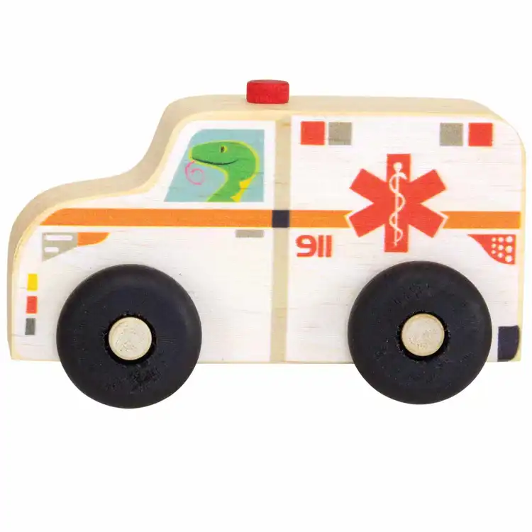 Mini Wooden  Vehicles - Set 1