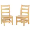 Kydz Ladderback Chairs, Set of 2