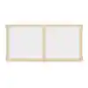 KYDZ Suite® Clear-View Plexi Panels, 24½"H, 48"W x 24½"H