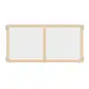 KYDZ Suite® Clear-View Plexi Panels, 24½"H, 48"W x 24½"H
