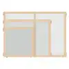 KYDZ Suite® Clear-View Plexi Panels, 24½"H