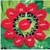 Ladybug Counting Stones