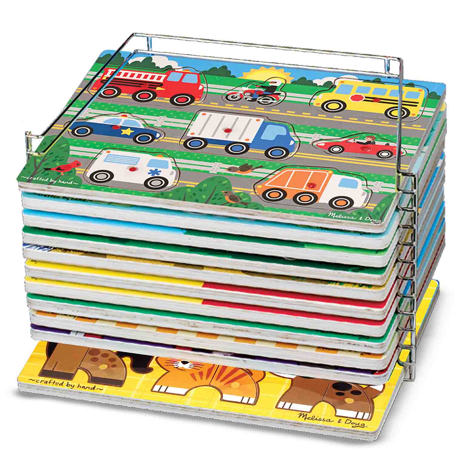 Melissa & Doug® Puzzle Storage Rack