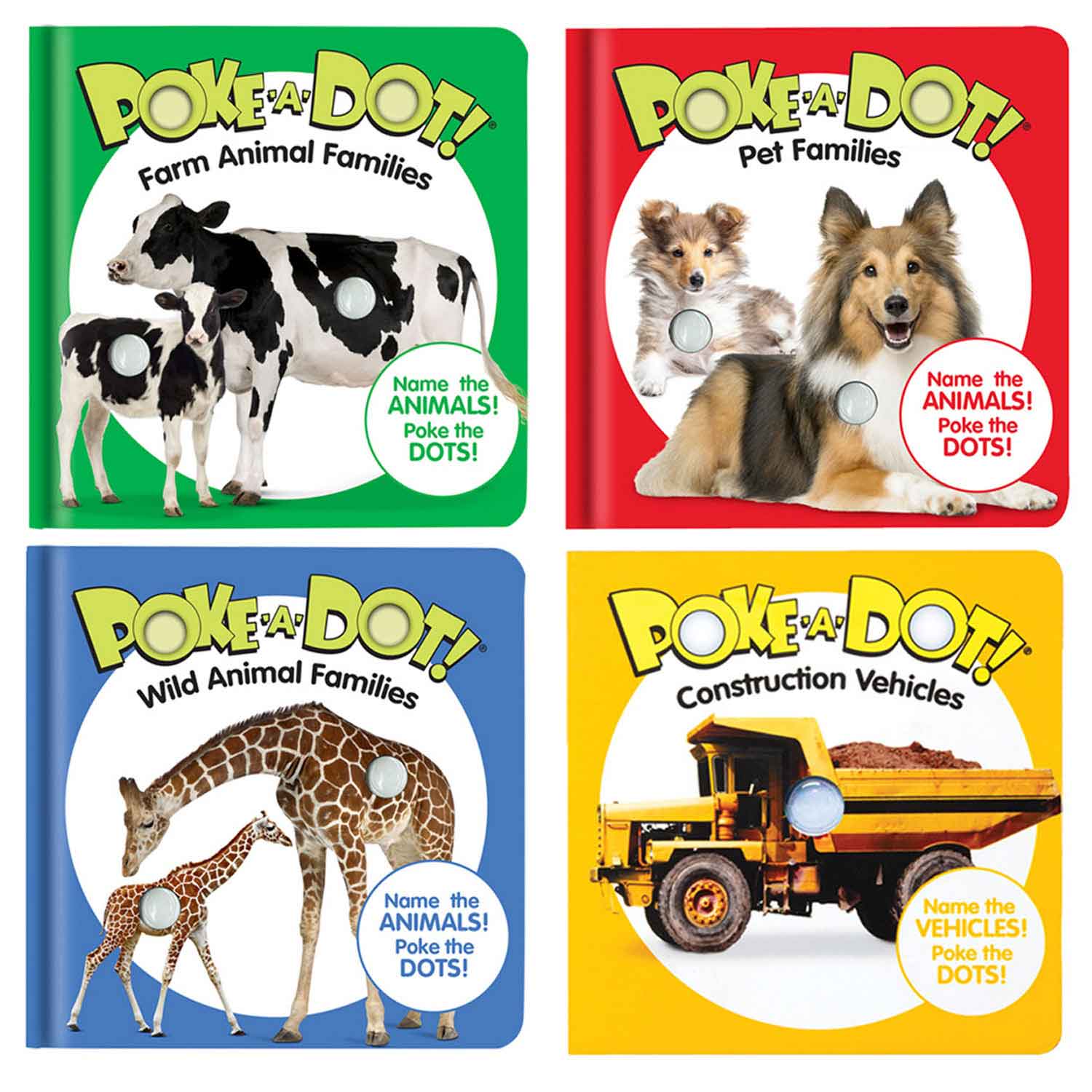 Poke-A-Dot Board Book Set | Becker's School Supplies Poke-A-Dot Board Book Set | Becker's School Supplies