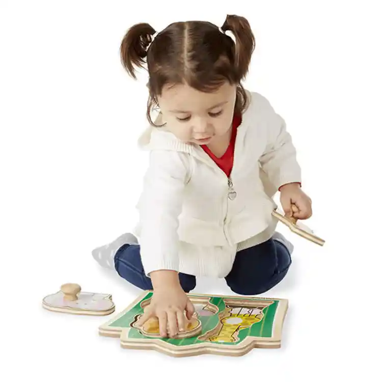 Melissa & Doug® Jumbo Knob Puzzle Set