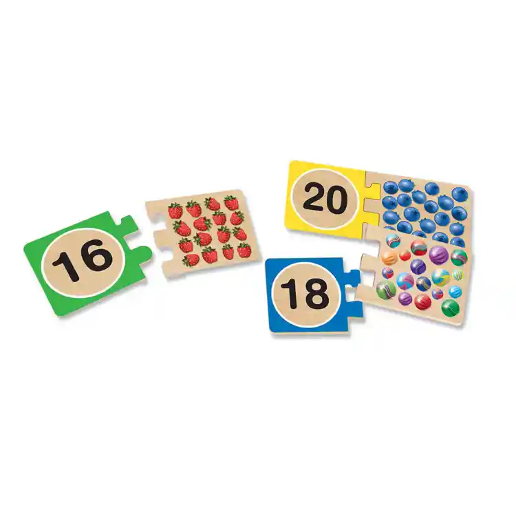 Melissa & Doug® Self-Correcting Number Puzzles