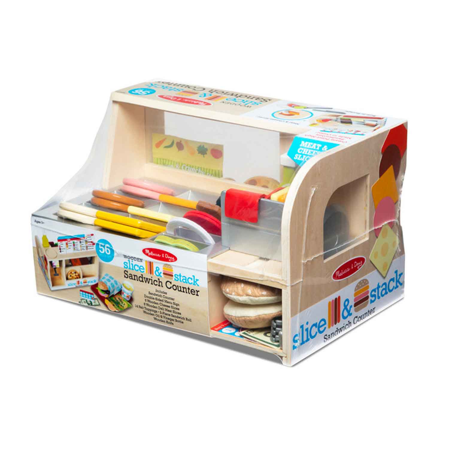 Lui stijl vaak Melissa & Doug Slice & Stack Sandwich Shop | Becker's