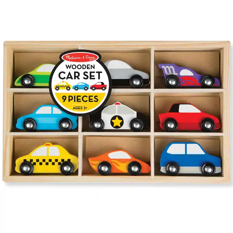 Melissa & Doug Wooden Cars