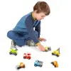 Melissa & Doug  Wooden Vehicle Set