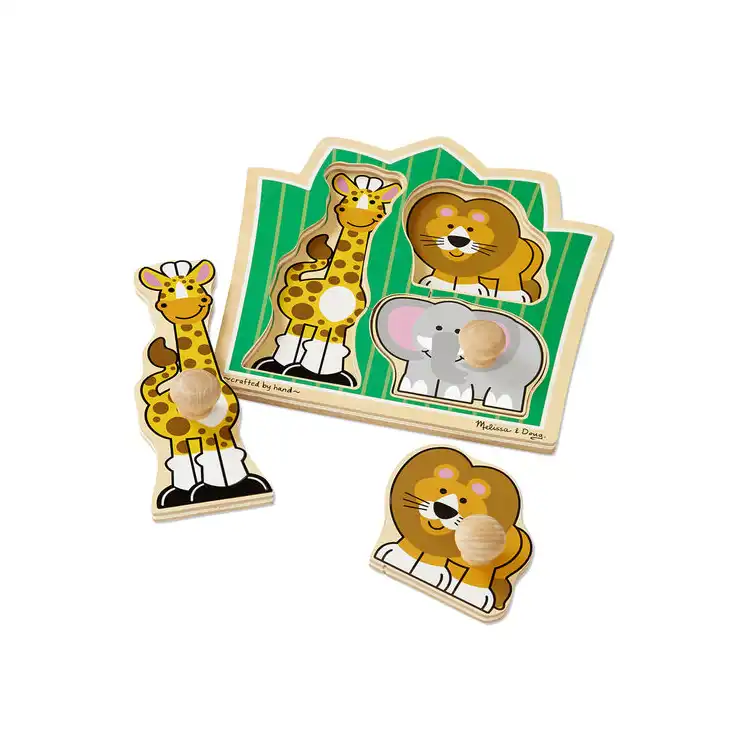 Jungle Friends Jumbo Knob Puzzle