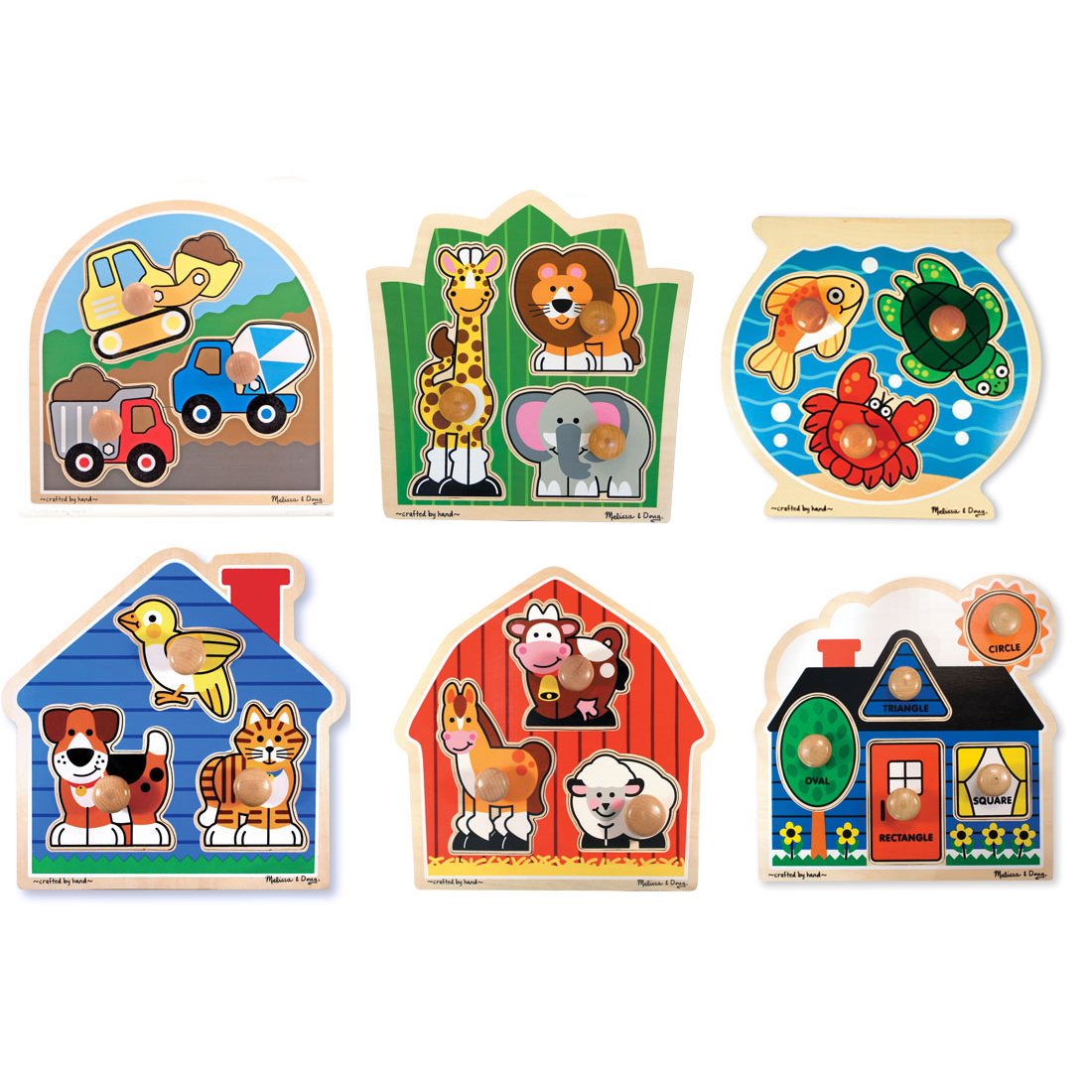 jumbo knob puzzle set