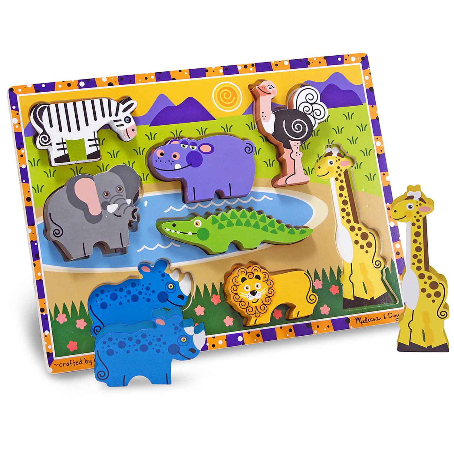 Melissa & Doug® Safari Chunky Puzzle