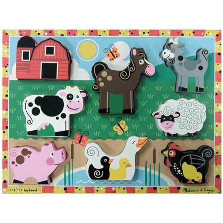 Melissa & Doug® Farm Animals Chunky Puzzle