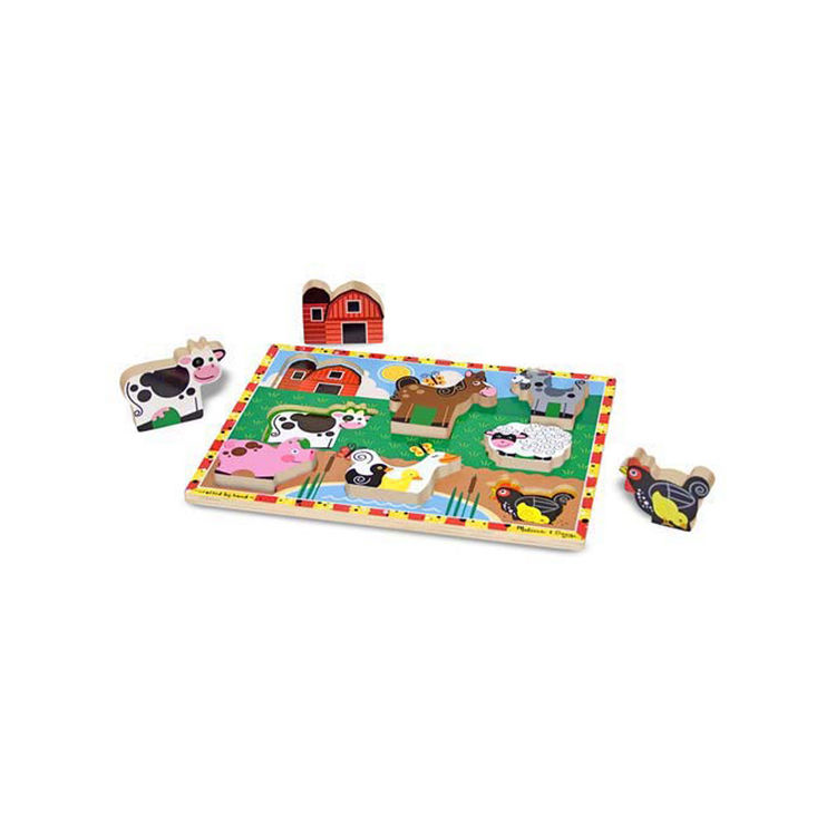 Melissa & Doug® Farm Animals Chunky Puzzle