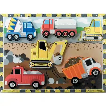 Melissa & Doug® Construction Chunky Puzzle