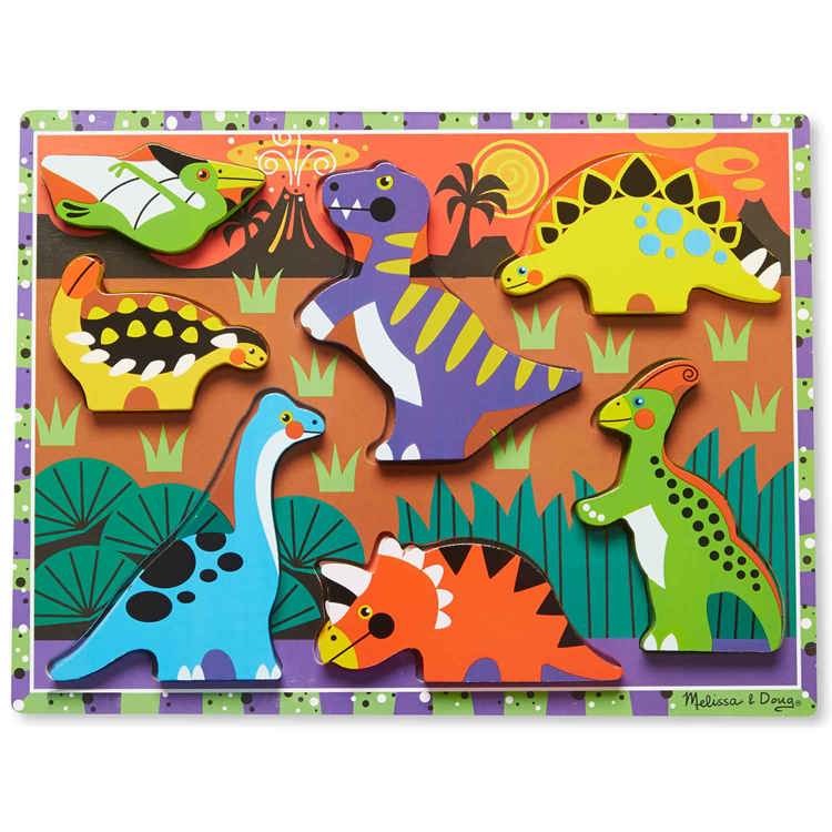 Melissa & Doug® Dinosaur Chunky Puzzle