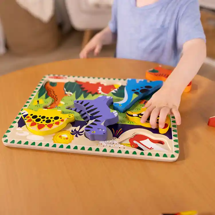 Melissa & Doug® Dinosaur Chunky Puzzle