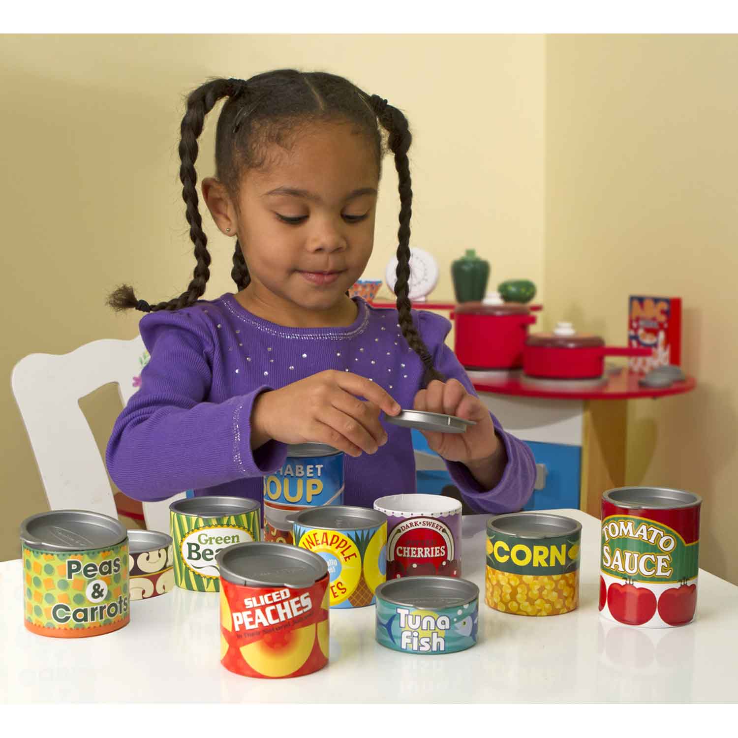 Melissa & Doug® Grocery Canned Foods
