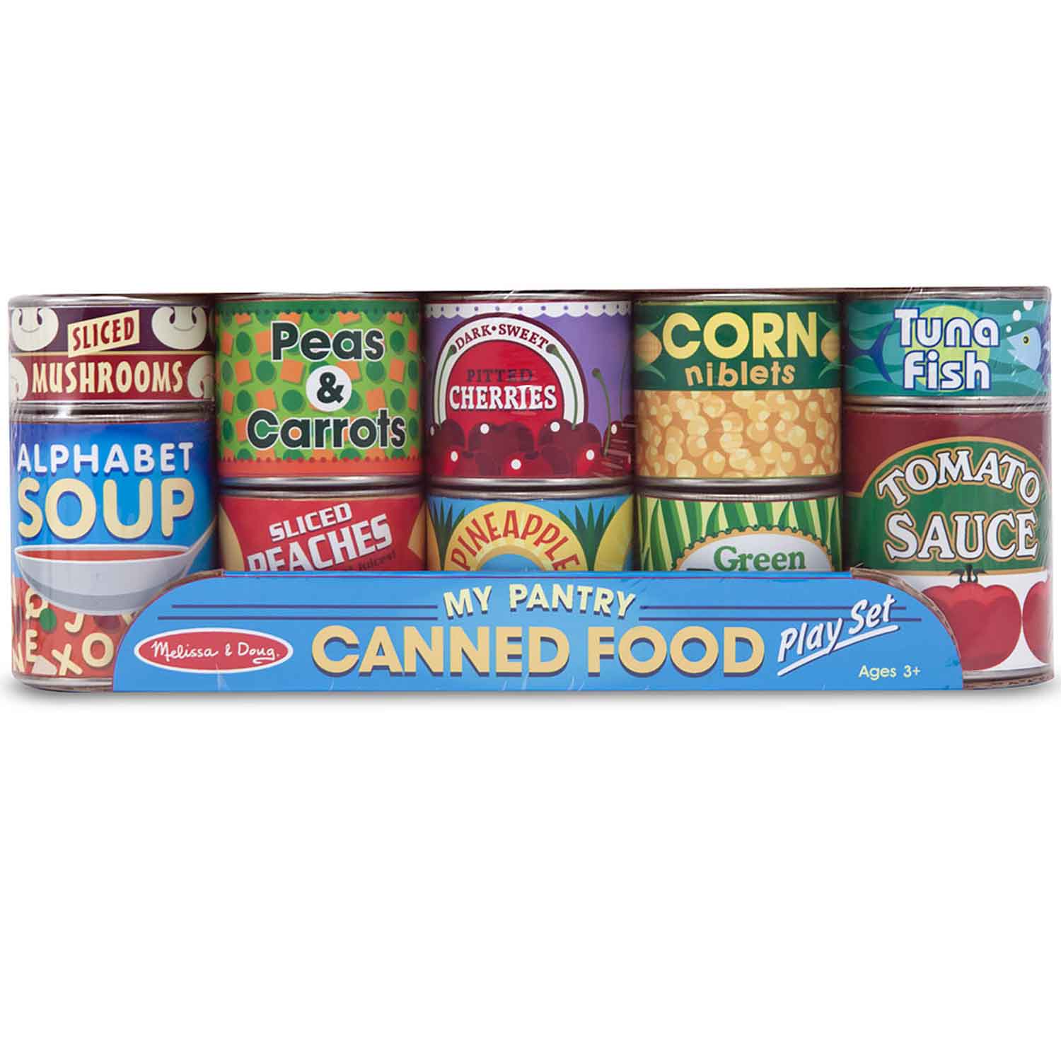 Melissa & Doug® Grocery Canned Foods