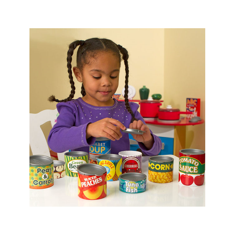 Melissa & Doug® Grocery Canned & Boxed Food Set