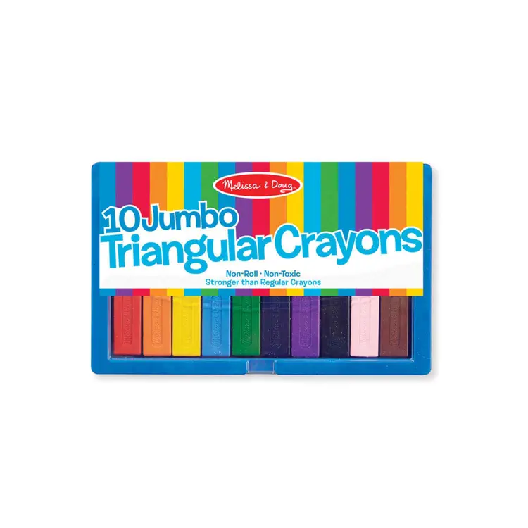 Melissa & Doug® Jumbo Triangular Crayons