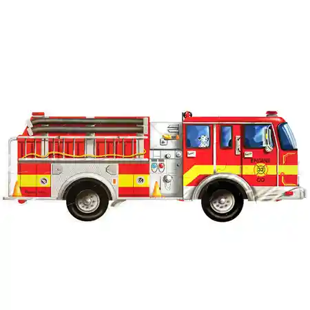 Melissa & Doug® Giant Fire Truck Floor Puzzle