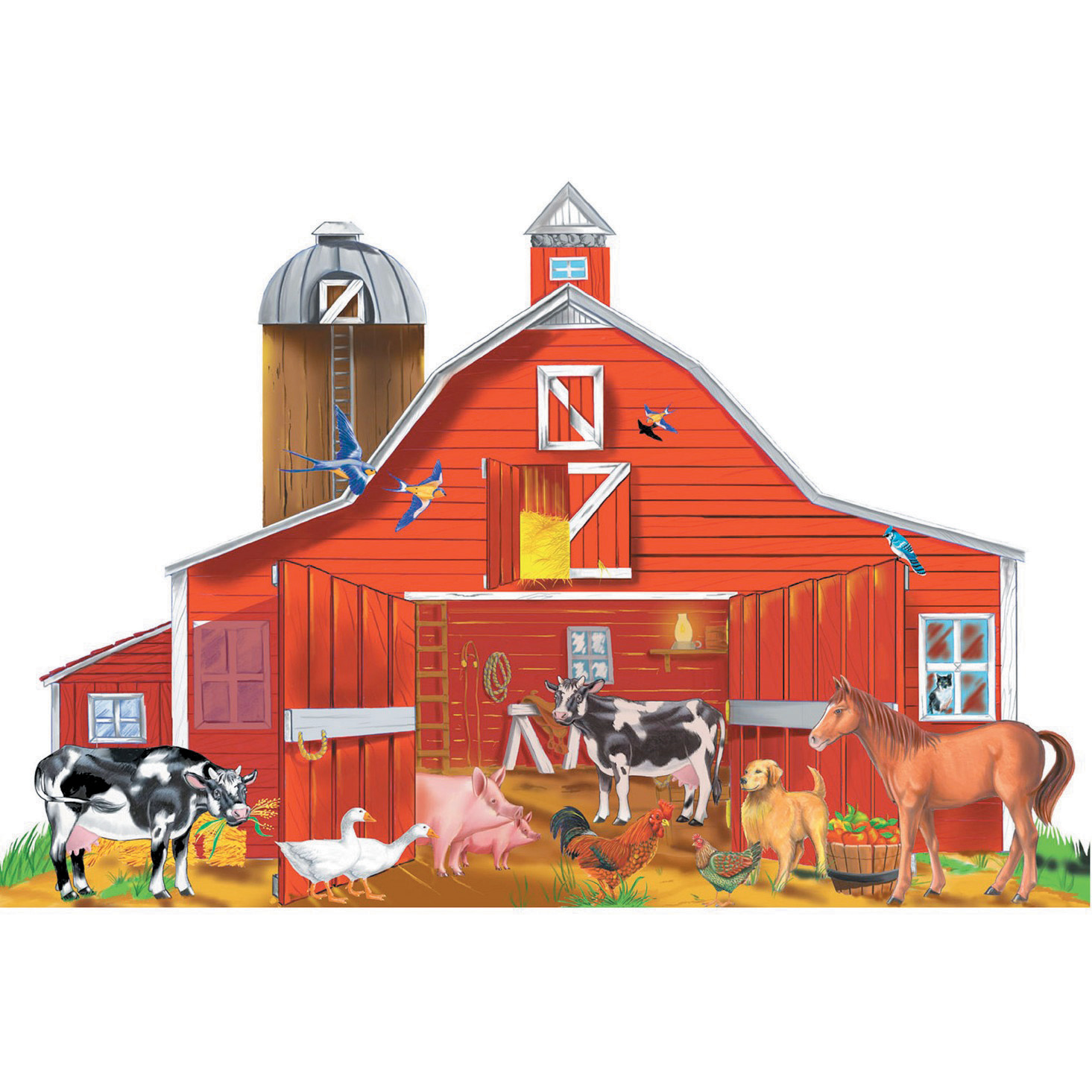 melissa and doug farm puzzle