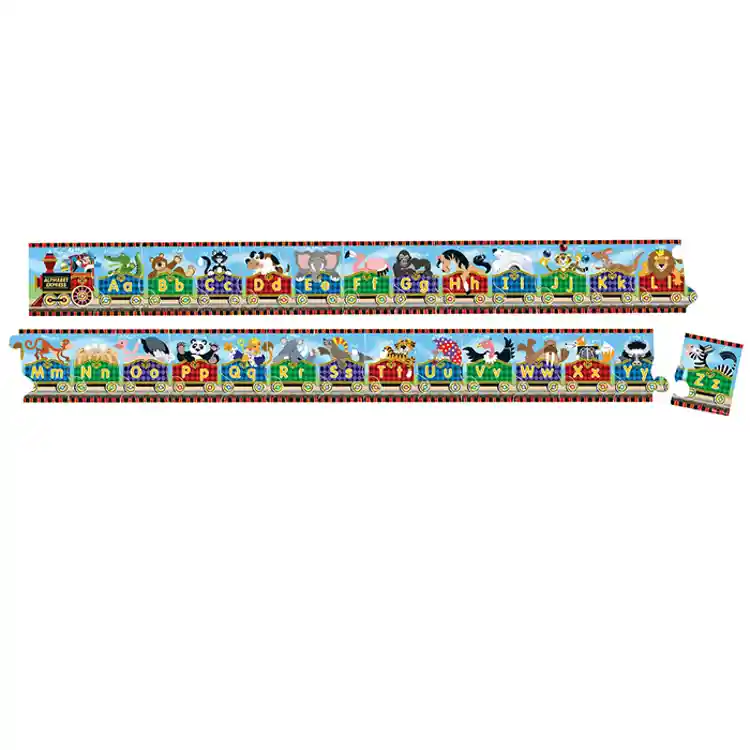 Melissa & Doug Alphabet Express Floor Puzzle