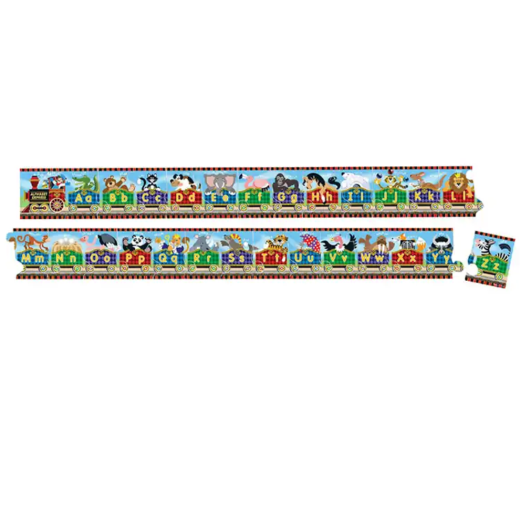 Melissa & Doug Alphabet Express Floor Puzzle