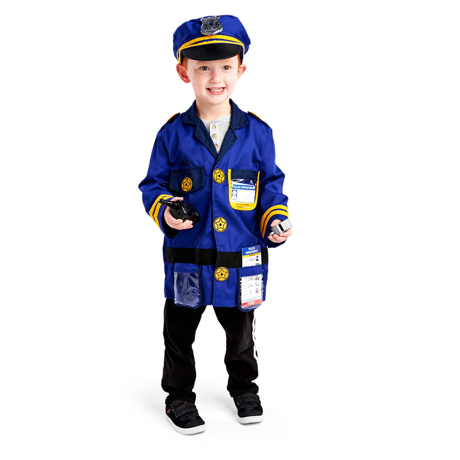 Boy Melissa And Doug Police Officer Costume Melissa Doug Police Officer Role Play Costume Dress-Up Boy Melissa And Doug Police Officer Costume Melissa Doug Police Officer Role Play Costume Dress-Up