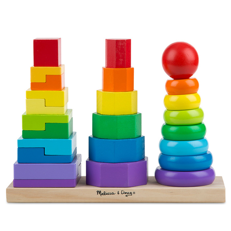 Melissa & Doug® Geometric Stacker