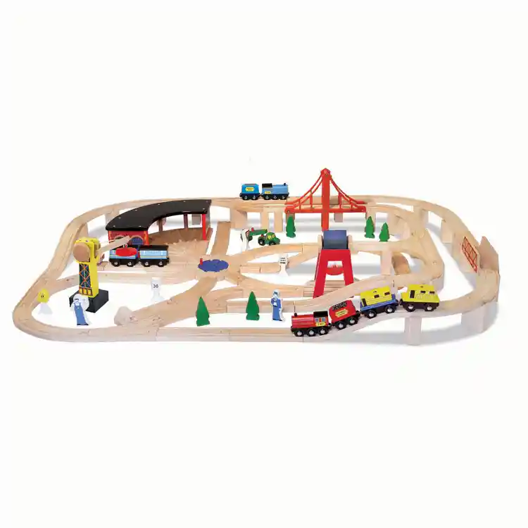 Melissa & Doug® Busy Town Train Set