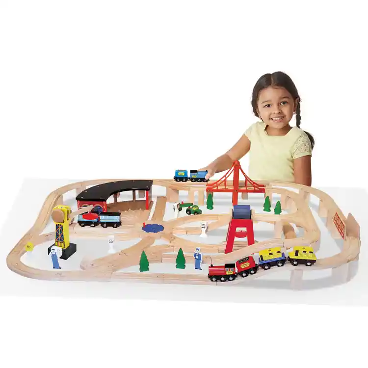 Melissa & Doug® Busy Town Train Set