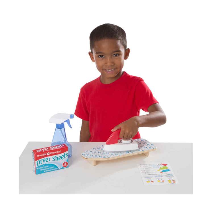 Melissa & Doug Laundry Basket Play Set
