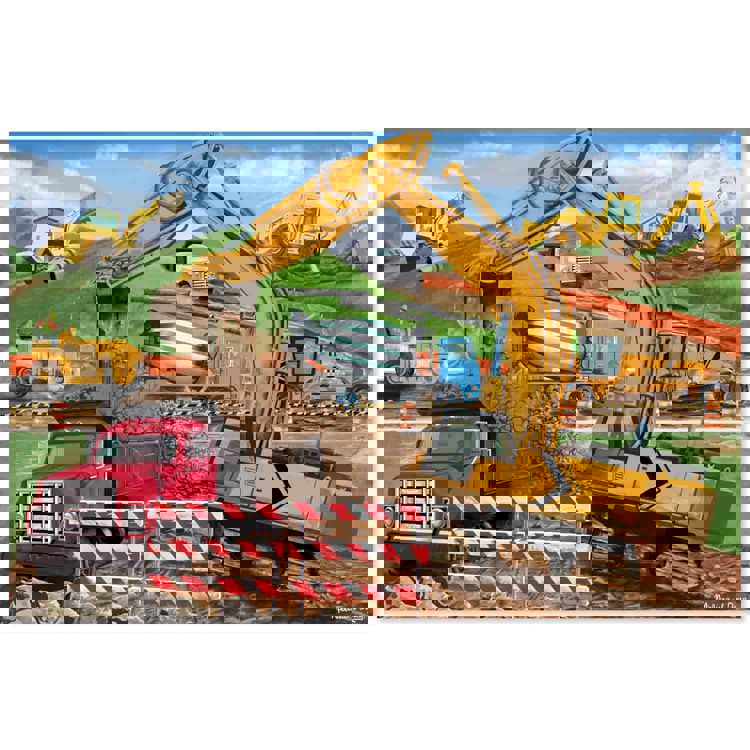 Melissa & Doug Building Site Floor Puzzle