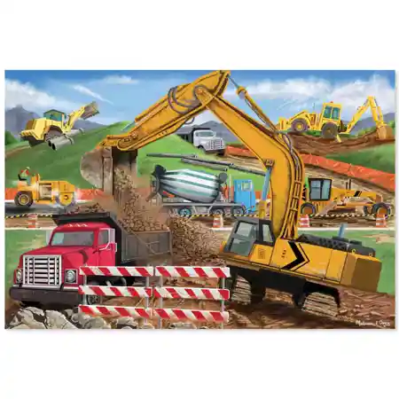 Melissa & Doug Building Site Floor Puzzle