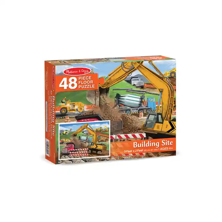 Melissa & Doug Building Site Floor Puzzle