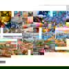 Melissa & Doug Floor Puzzles, Set of 4